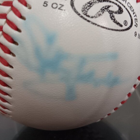 HOF Manager Earl Weaver W/ Randy Hundley Signature baseball - Picture 5 of 5